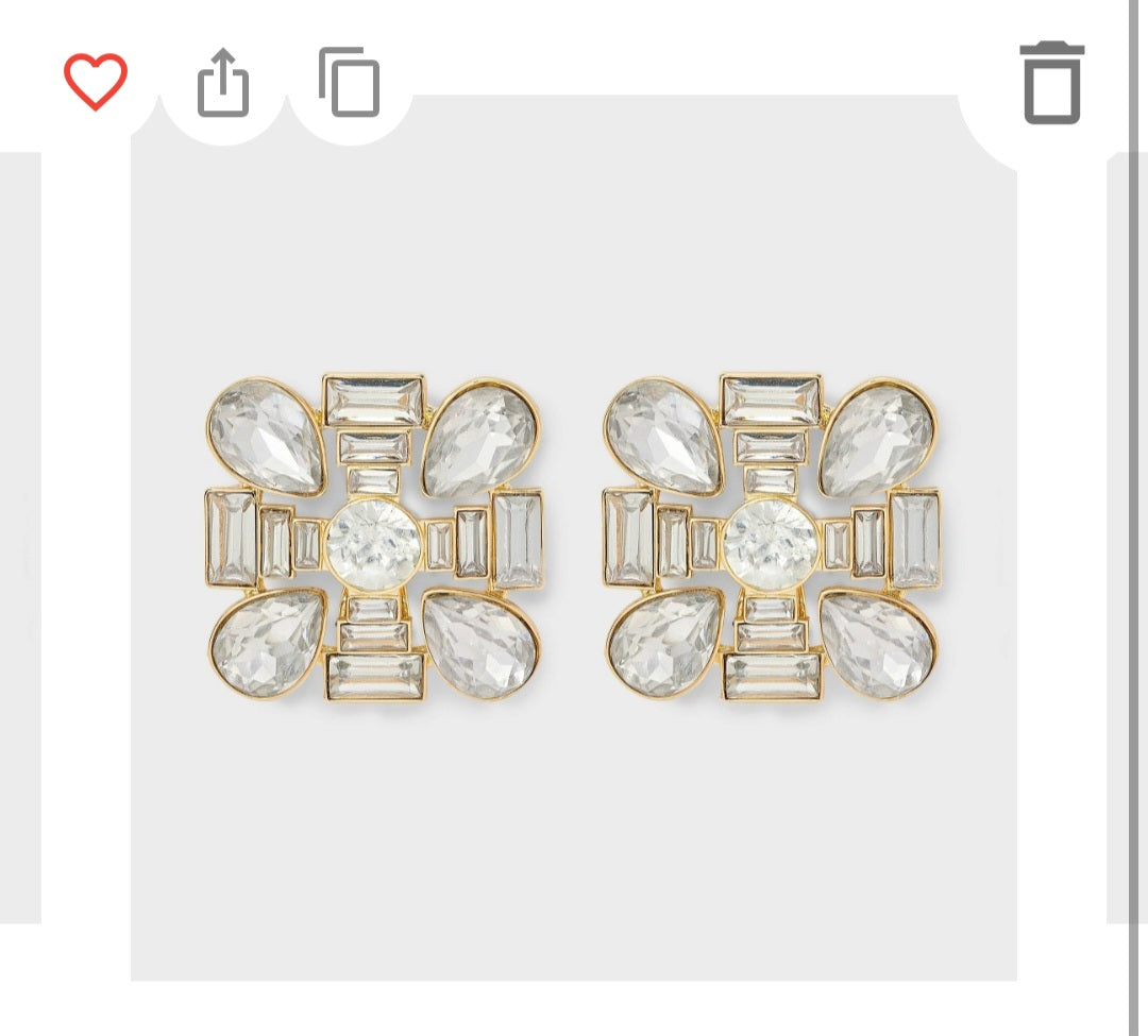 Post earrings