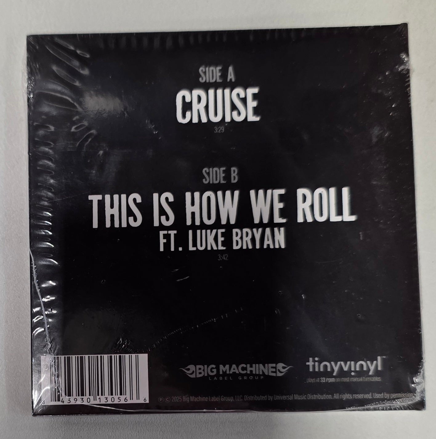 Florida Georgia Line Tiny Vinyl Edition - Cruise/This Is How We Roll (vinyl 4 inch)