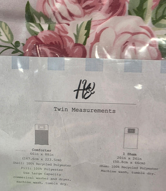 HARLOW & WREN Twin Comforter Set