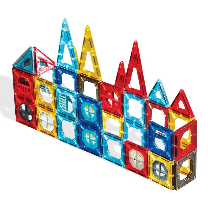 FAO Schwarz Magnetic Tile Set - 40pc