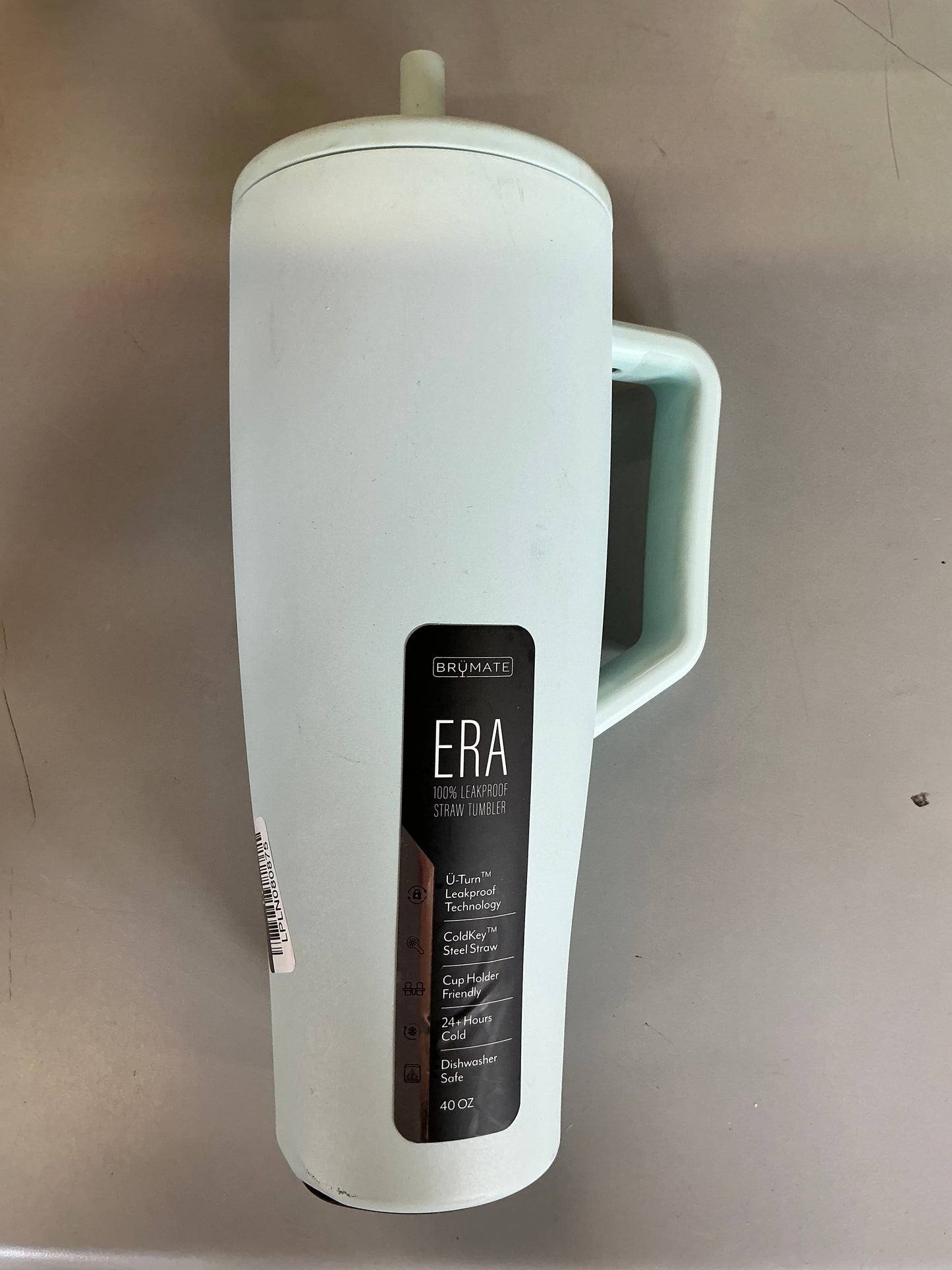 BruMate 40 fl oz Stainless Steel Era Straw Tumbler - Minor Cosmetic Damage (see pictures)