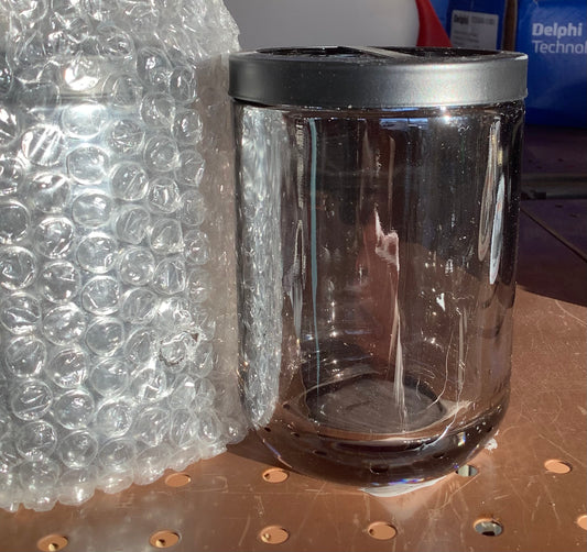 Glass Toothbrush Holder