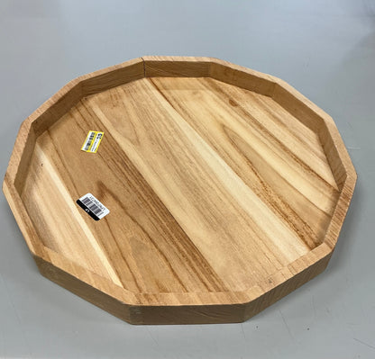 15" Bleached Wood Tray - Threshold™
