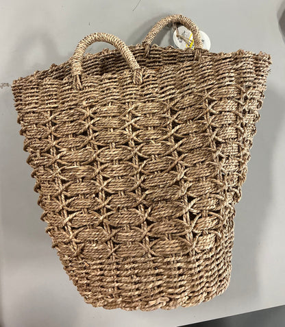 Chunky Twisted Seagrass Basket - Threshold™ - Some Shipping Damage (see pictures) - FOR PICKUP ONLY