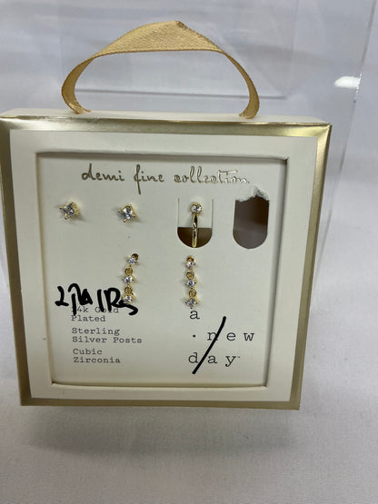 Demi Fine Jewelry - Dainty, Gold - May Have Damaged Packaging- Missing Items (see pictures)
