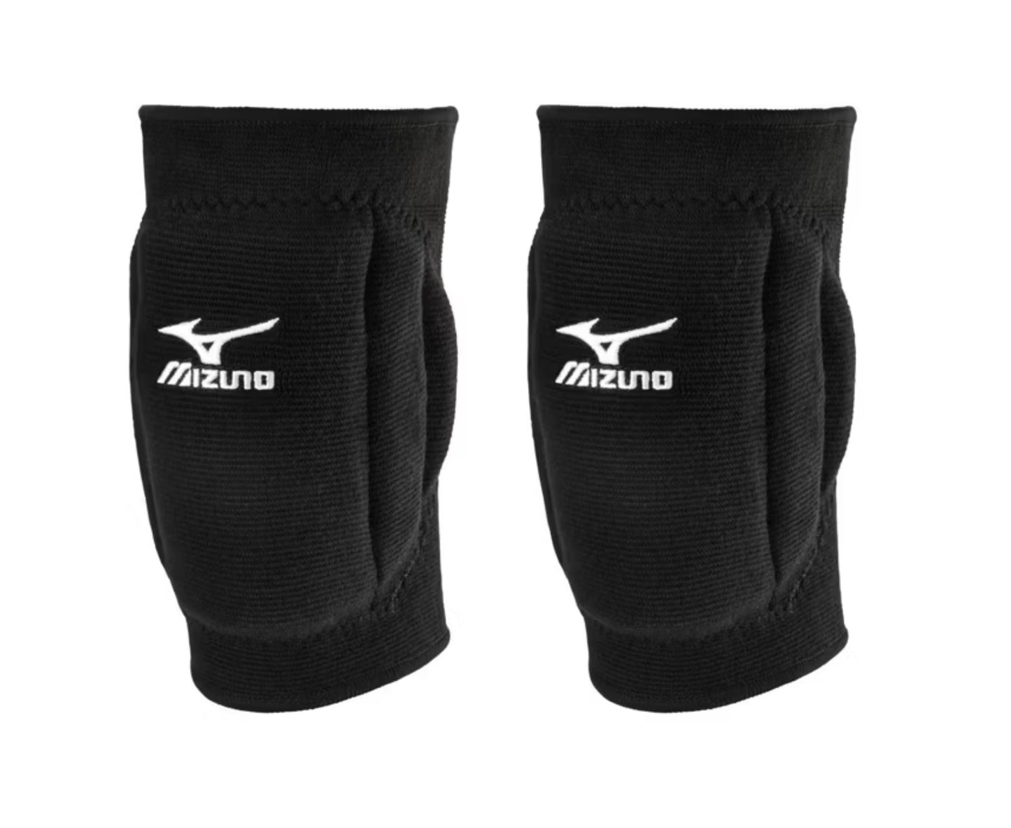 Mizuno T10 Plus Volleyball Knee Pads - Black: Adult Protective Gear, Pull-On Design - OPEN PACKAGE