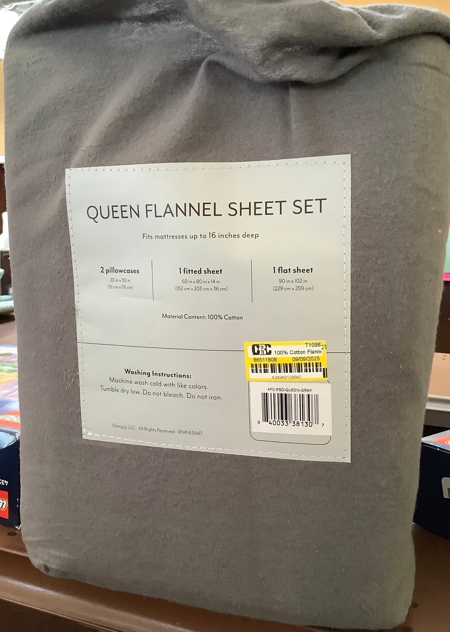 4-Piece Flannel Sheet Set