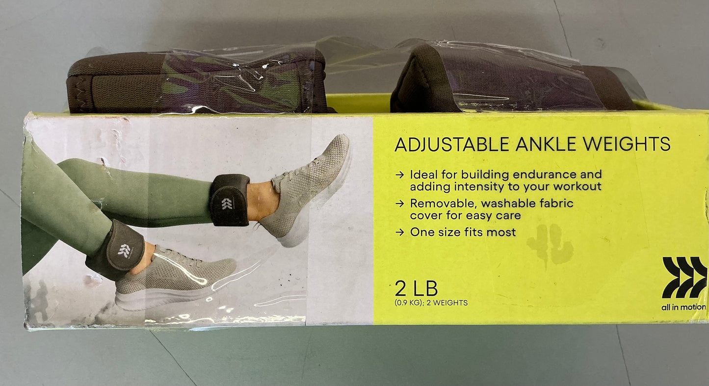 Wrist/Ankle Weight 2lb 2pc Set - Open Box