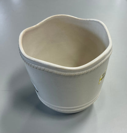 6" Ceramic Outdoor Planter Ivory - Threshold™ designed with Studio McGee - FOR PICKUP ONLY