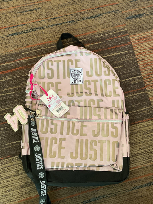Justice “Justice” Pink Backpack