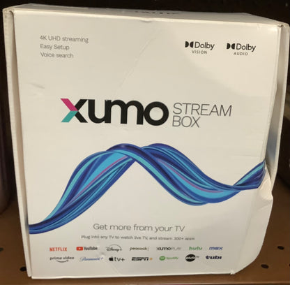 Xumo Stream Box 4K UHD
Streaming Device
