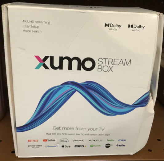 Xumo Stream Box 4K UHD
Streaming Device