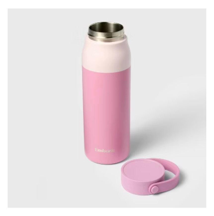 32oz Stainless Steel Hydration Water Bottle - Portable Drinkware, Polypropylene Lid - MINOR COSMETIC DAMAGE (see pictures)(clearance)