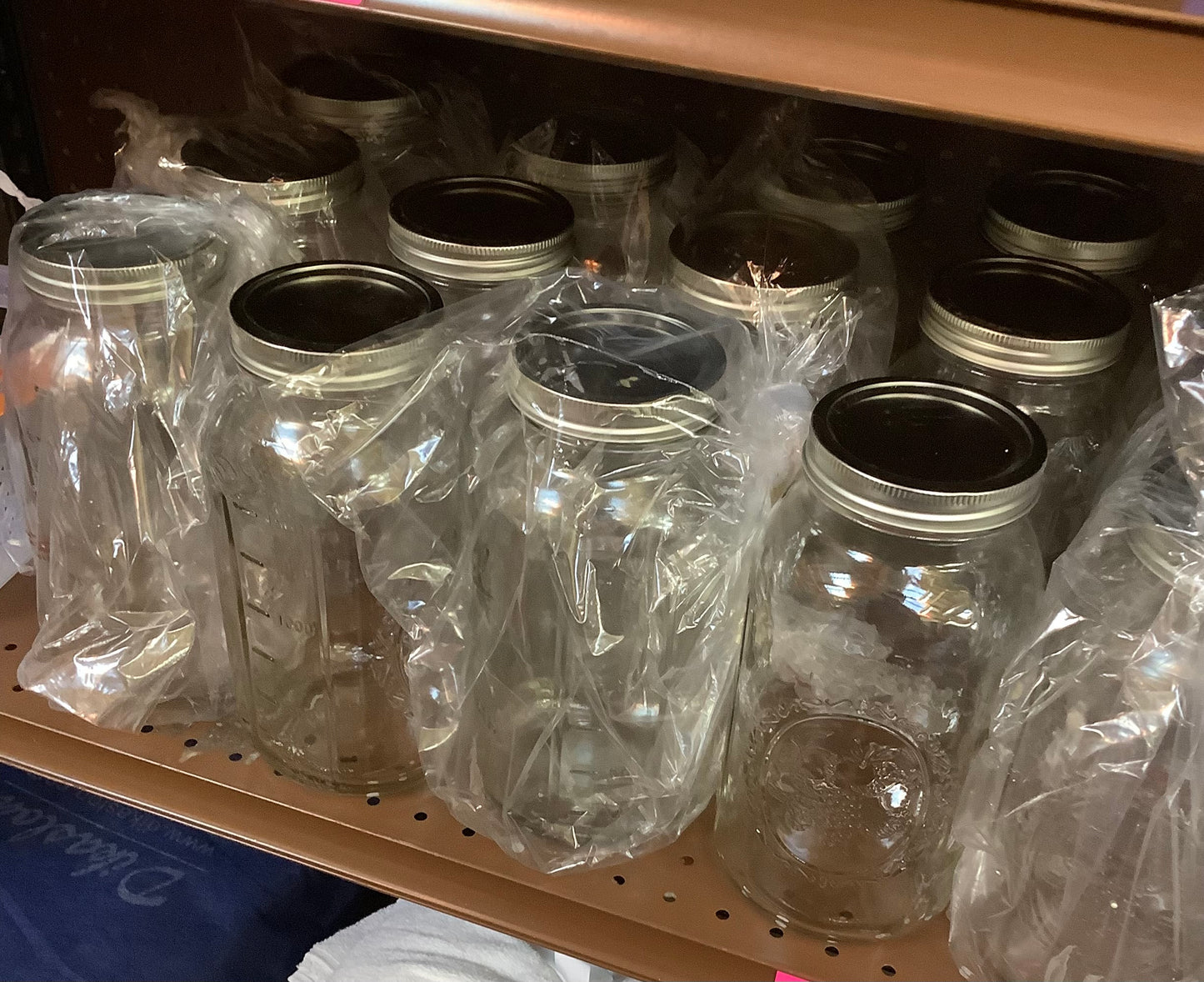 1 Ball 64oz Wide Mouth Half Gallon Mason Jar