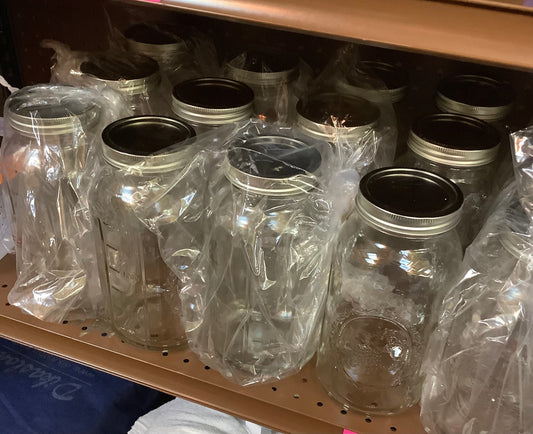 1 Ball 64oz Wide Mouth Half Gallon Mason Jar