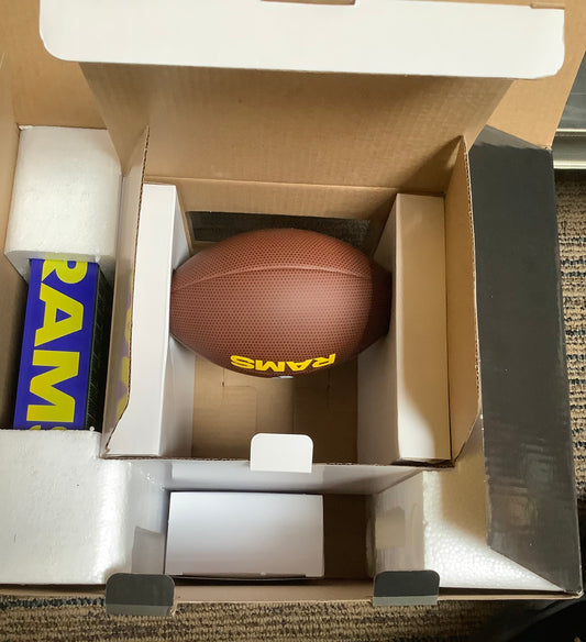 Los Angeles Rams Hover Football w/Bluetooth Speaker