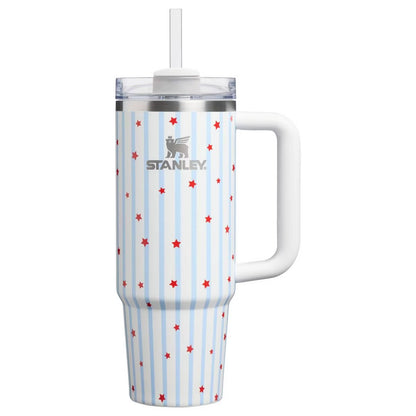 Stanley 30oz Stainless Steel Flowstate Quencher H2.0 Tumbler - MINOR COSMETIC DAMAGE DUE TO SHIPPING (see pictures) - Some May Be Missing Straws