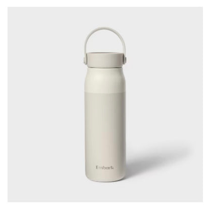32oz Stainless Steel Hydration Water Bottle - Portable Drinkware, Polypropylene Lid - MINOR COSMETIC DAMAGE (see pictures)(clearance)