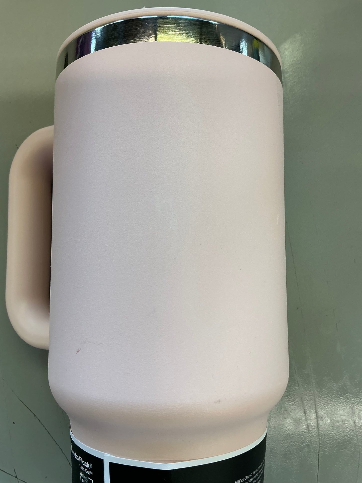 Hydro Flask 32 oz all around travel tumbler stainless steel - Minor Cosmetic Damage - MISSING STRAW (see pictures)