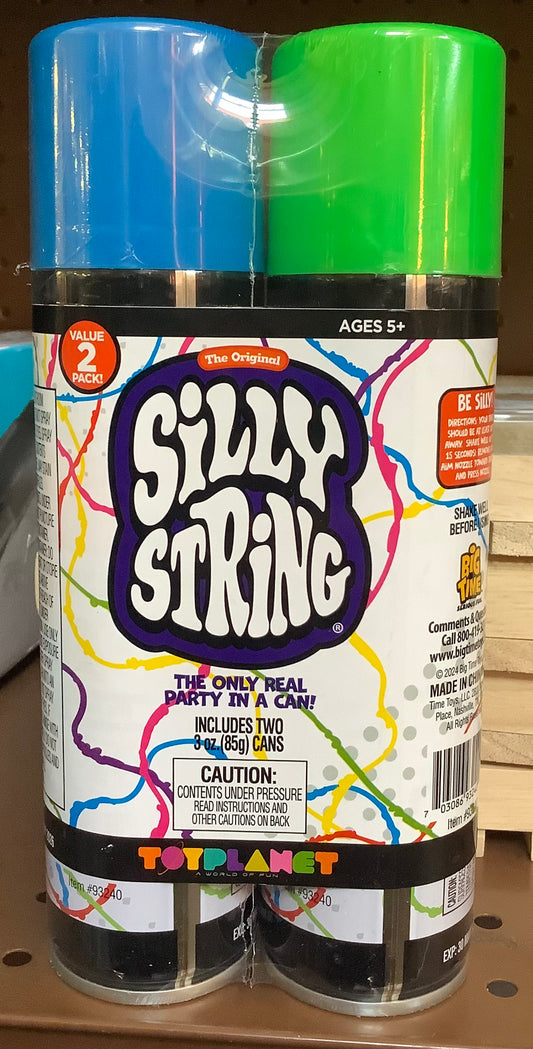 The Original Silly String! Silly String 2 pack