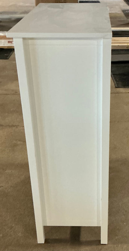 Bailey White 4-drawer Chest - Minor Cosmetic Damage (see pictures)