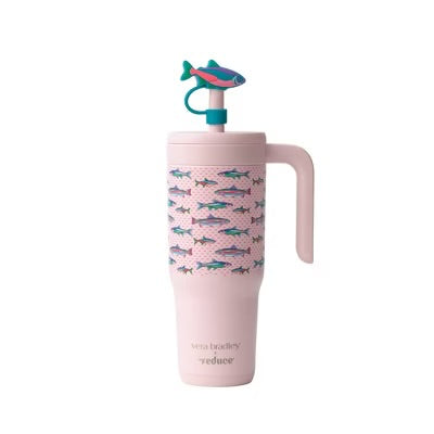 Vera Bradley x Reduce - 24oz Insulated Stainless Steel Straw Tumbler