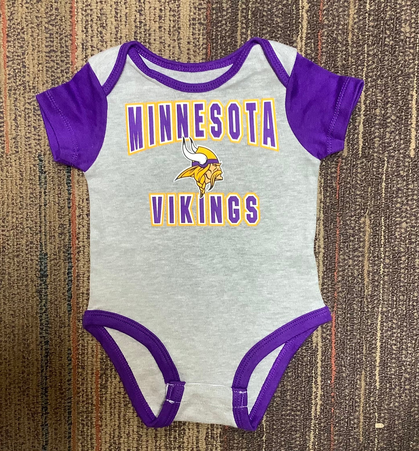 Minnesota Vikings baby onesie