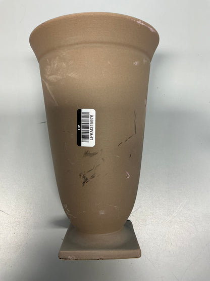 Raw Ceramic Pedestal Vase - Threshold™ designed with Studio McGee - Minor Cosmetic Damage from Shipping (see pictures) -FOR PICKUP ONLY