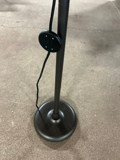 Metal Ring Floor Lamp - Back - Out of Box - Minor Cosmetic Damage (see pictures)
