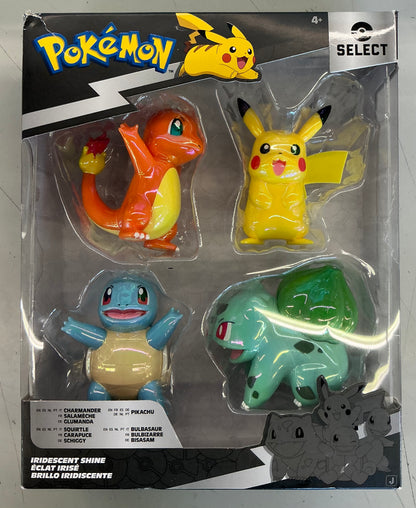 Pokemon Select Battle Action Figure - 4pk - OPEN BOX