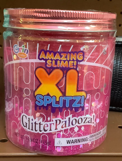 AMAZING SLIME! XL SPLITZ! GLITTERPALOOZA