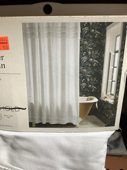 Shower Curtain-White