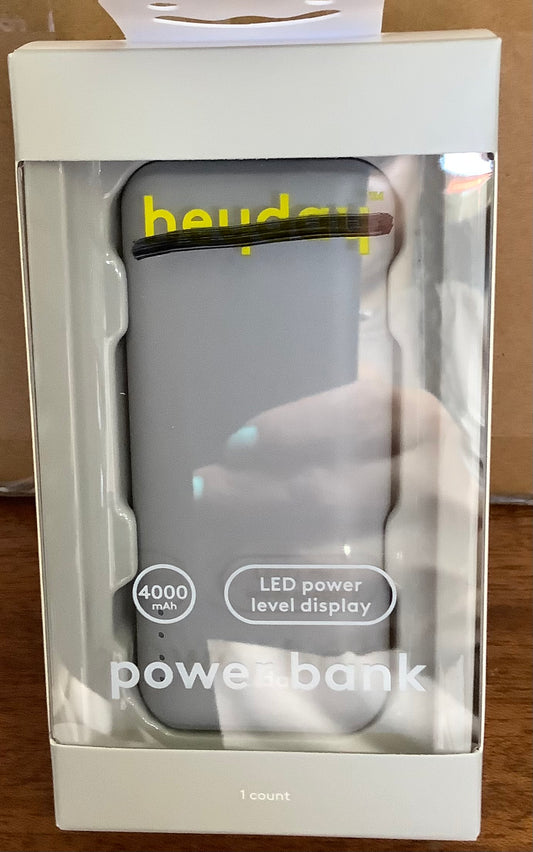4000mAh Power Bank - USB-C,Charge Indicator Light-Dove