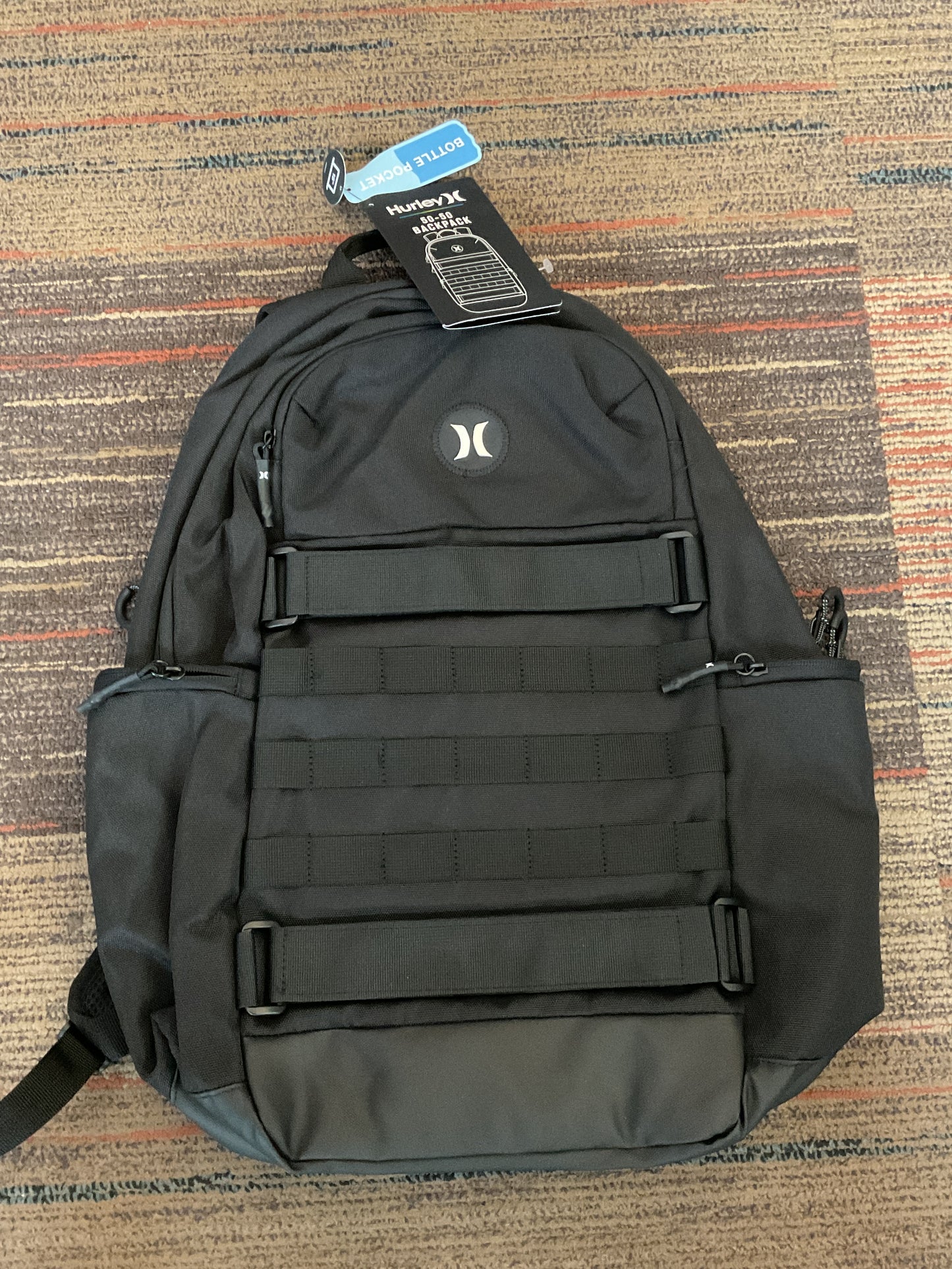 Hurley Black Backpack