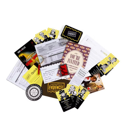 Hunt A Killer Game Night Gone Wrong Board Game - OPEN BOX (see pictures)