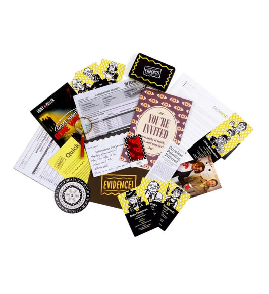 Hunt A Killer Game Night Gone Wrong Board Game - OPEN BOX (see pictures)