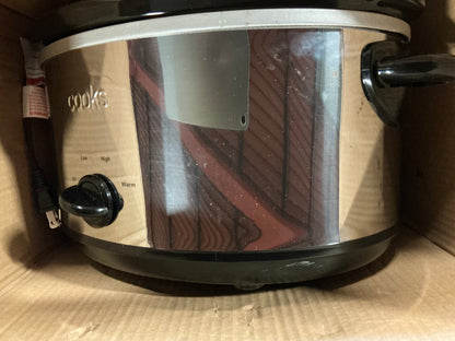 THRIFTY 70 - Cooks 6 quarts Slow Cooker - Open Box - USED (See Pictures)- FINAL SALE- NO RETURNS - AS IS