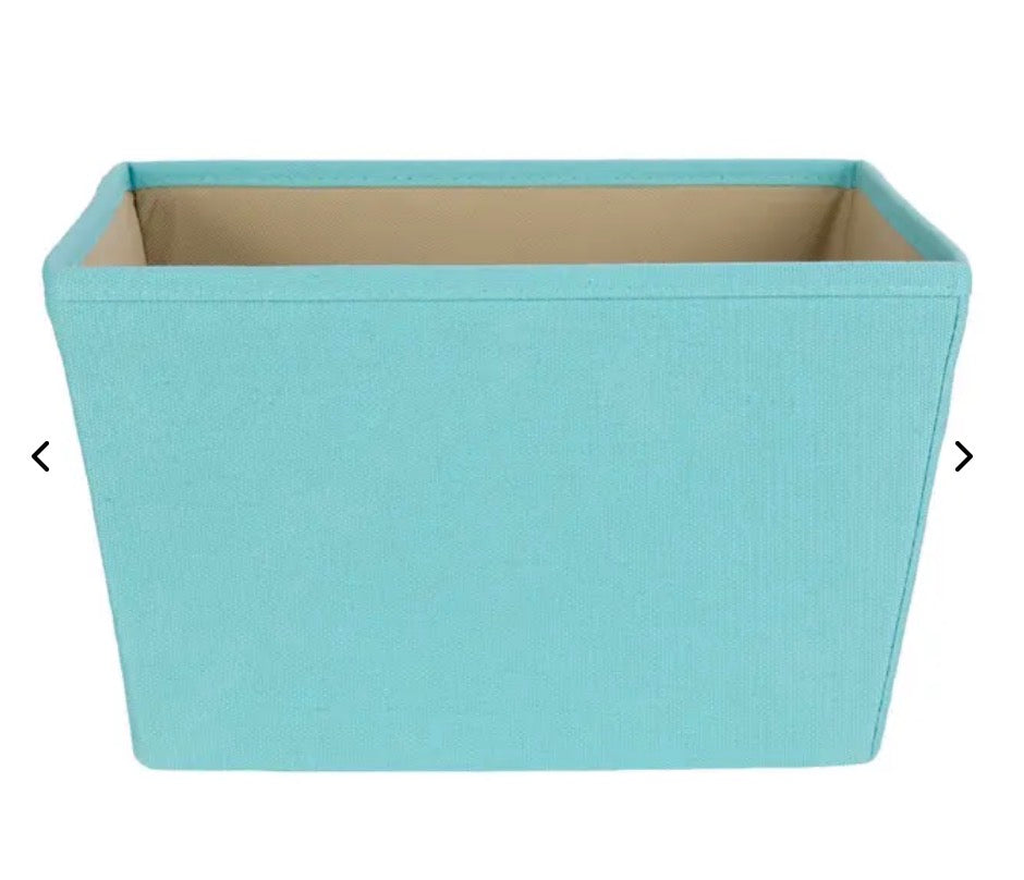 Whitmor - Small Storage Canvas Bin Tote