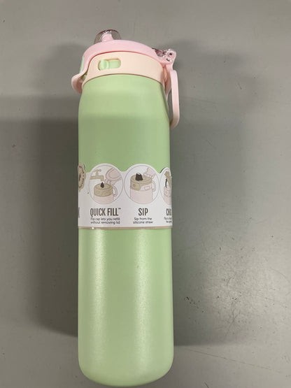 Ello Pop and Fill 22oz Stainless Steel Water Bottle - Minor Cosmetic Damage - May Be Missing Packaging (see pictures)