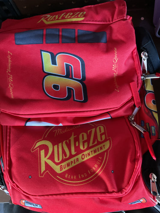 (Clearance )Disney Kids' Cars 12" Backpack - Red