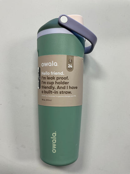 Owala 30 fl oz Stainless Steel FreeSip Sway Tumbler - MINOS COSMETIC DAMAGE- SOME MAY BE MISSING A STRAW (TOP MAY VARY, SEE PICTURES)