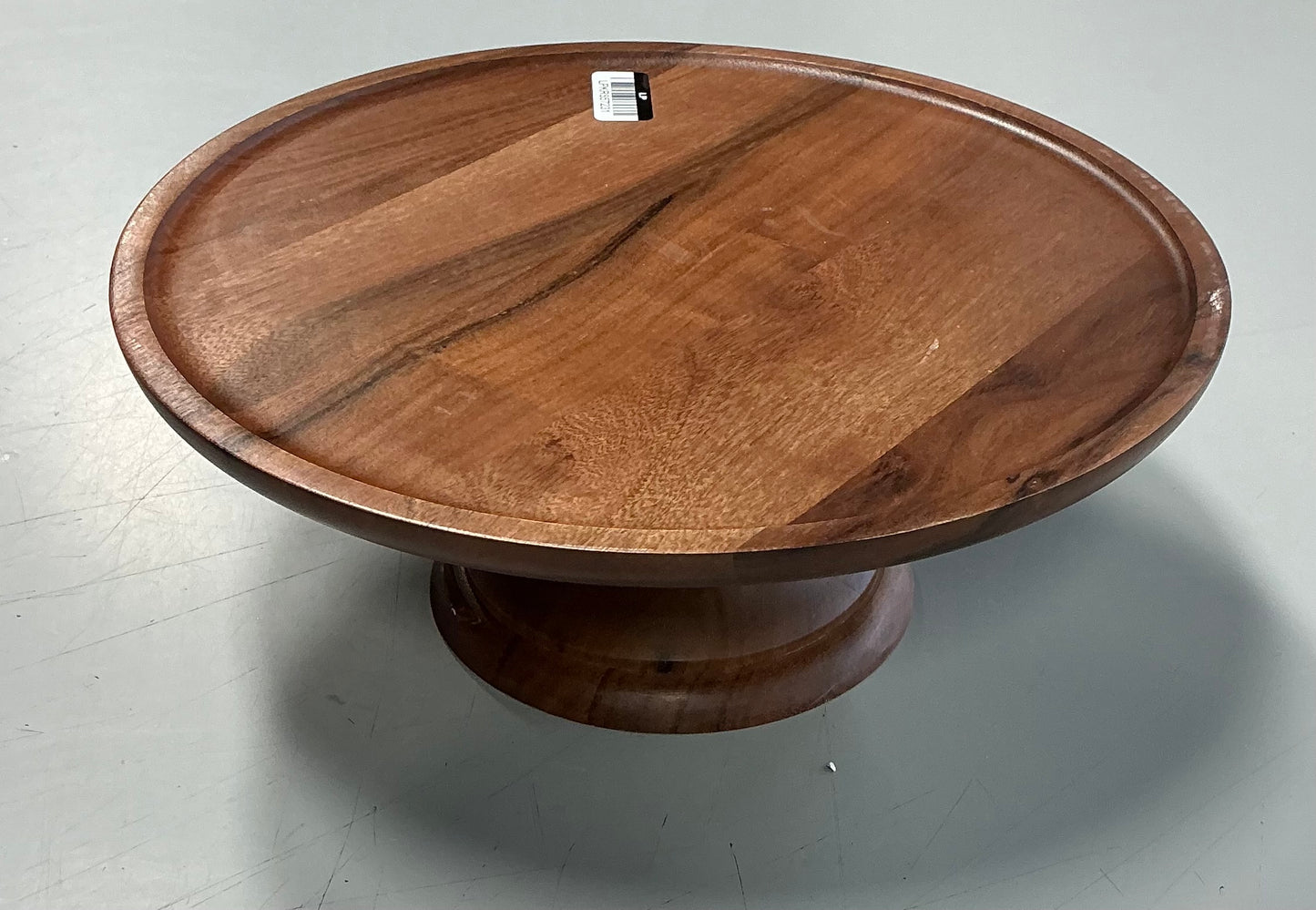 12" Wood Tall Cake Stand - Threshold™ - Minor Shipping Damage (see pictures)