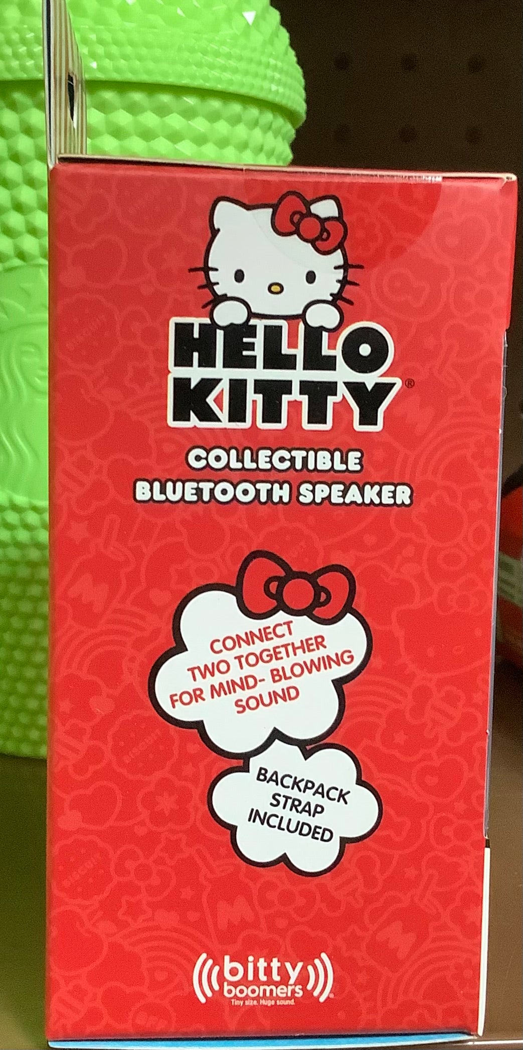 Hello Kitty Bitty Boomer Bluetooth Speaker: USB-C
Rechargeable Portable Speaker