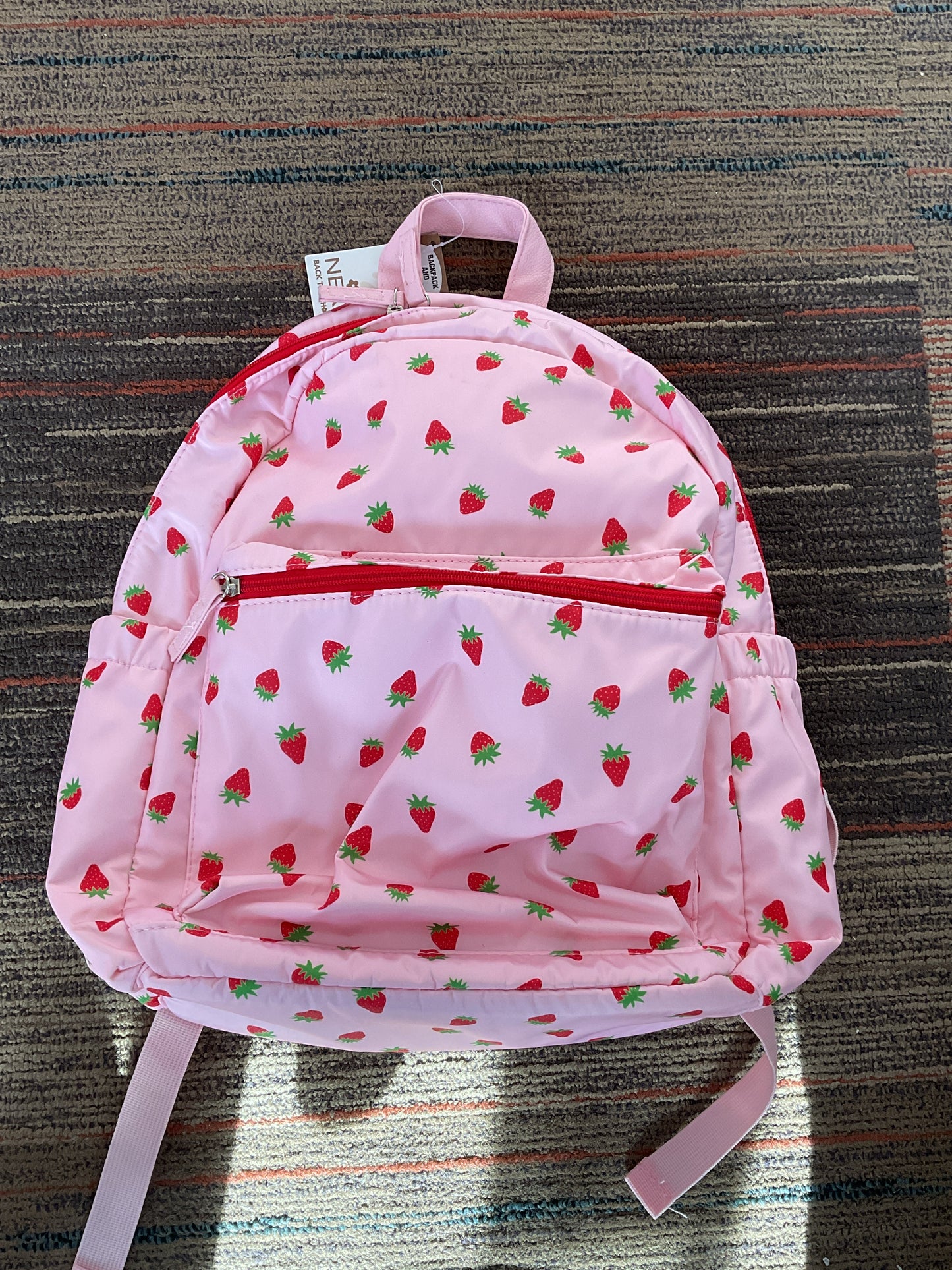 Strawberry Backpack and Lunchbox