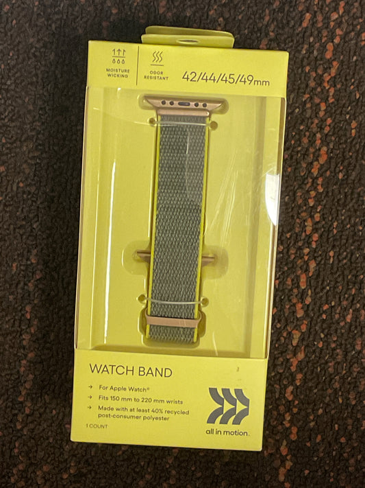 Watch Band - Grey/Yellow