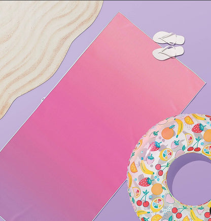 Pink Ombre XL Sand Resist Beach Towel