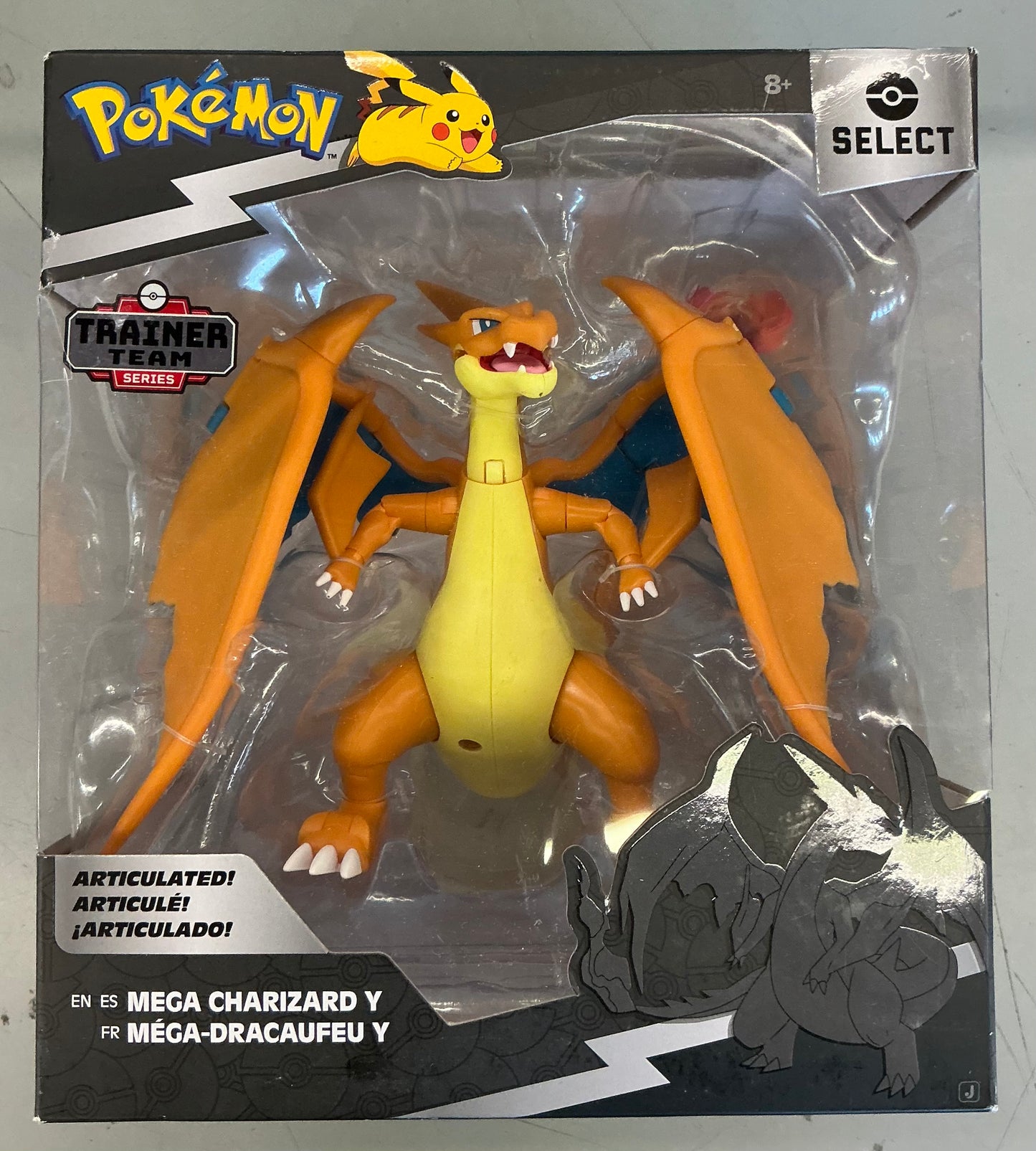 Pokémon Select 6" Articulated Mega Charizard Y Action Figure - Pokémon