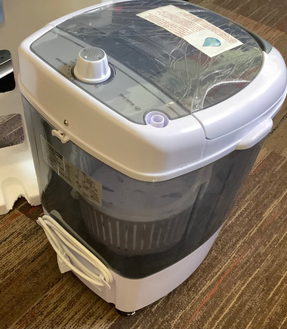 Costway Portable Washing Machine 5.5 Ibs Mini Top Load
Washer with Removable Spin-Dry Tub Gray