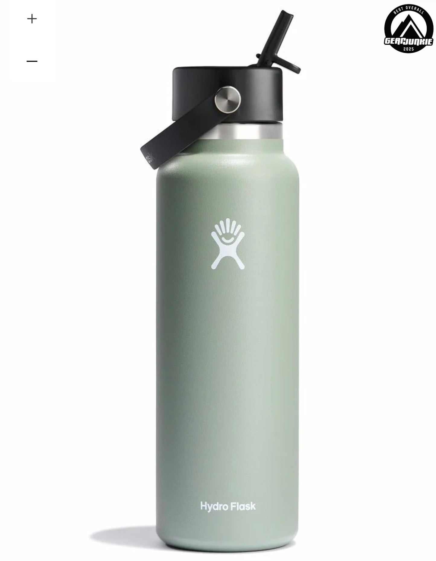 Hydro Flask - 40 oz Wide Mouth with Flex Straw Cap - Minor Cosmetic Damage - May Be Missing Packaging (see pictures)