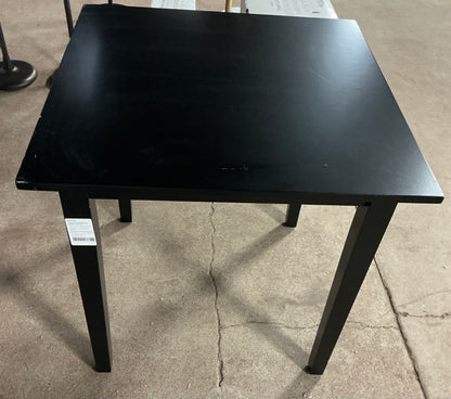 Thrifty 70 - Castellon Extendable Solid Wood Dining Table - Open Box - USED/DAMAGED - MISSING EXTENSION (See Pictures)- FINAL SALE- NO RETURNS - AS IS - FOR PICKUP ONLY